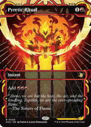 Pyretic Ritual · 46 · Secrets of Strixhaven: Mystical Archive · Foil