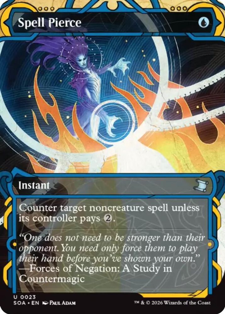 Spell Pierce · 23 · Secrets of Strixhaven: Mystical Archive · Non-foil