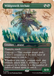 Wildgrowth Archaic (Borderless) · 297 · Secrets of Strixhaven · Foil
