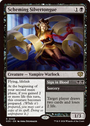 Scheming Silvertongue · 99 · Secrets of Strixhaven · Non-foil