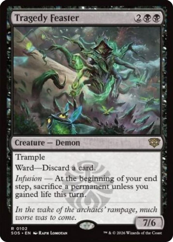 Tragedy Feaster · 102 · Secrets of Strixhaven · Foil