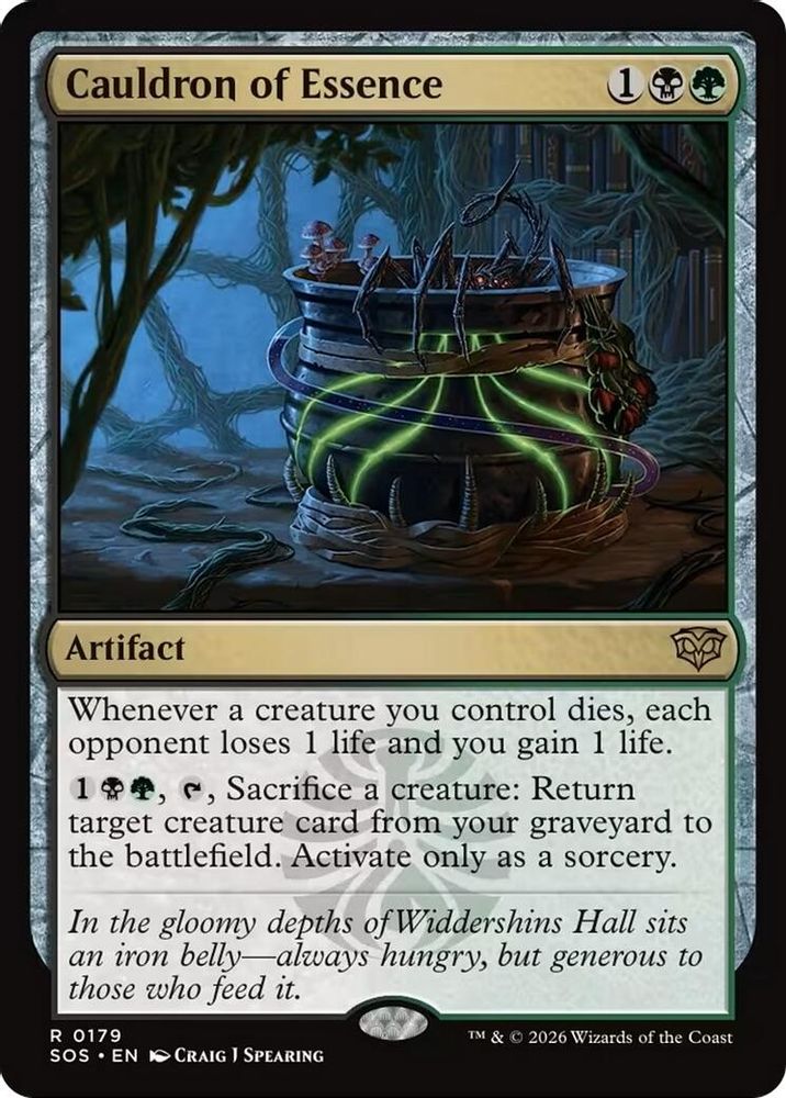 Cauldron of Essence · 179 · Secrets of Strixhaven · Foil