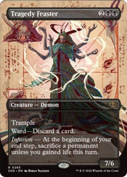 Tragedy Feaster (Borderless) · 293 · Secrets of Strixhaven · Foil