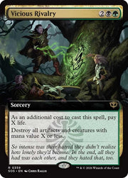 Vicious Rivalry (Extended Art) · 359 · Secrets of Strixhaven · Foil