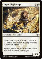Eager Glyphmage · 11 · Secrets of Strixhaven · Foil