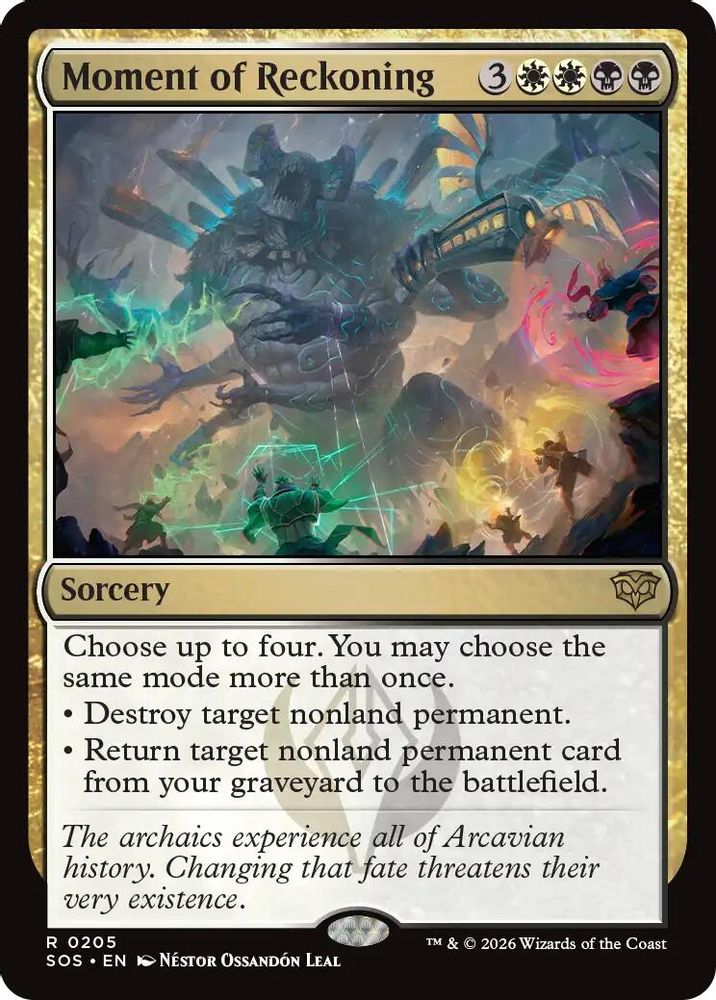 Moment of Reckoning · 205 · Secrets of Strixhaven · Non-foil