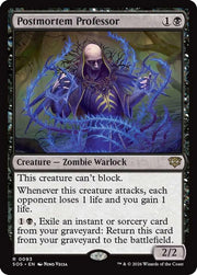 Postmortem Professor · 93 · Secrets of Strixhaven · Non-foil
