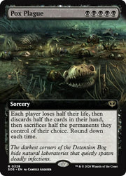 Pox Plague (Extended Art) · 328 · Secrets of Strixhaven · Non-foil
