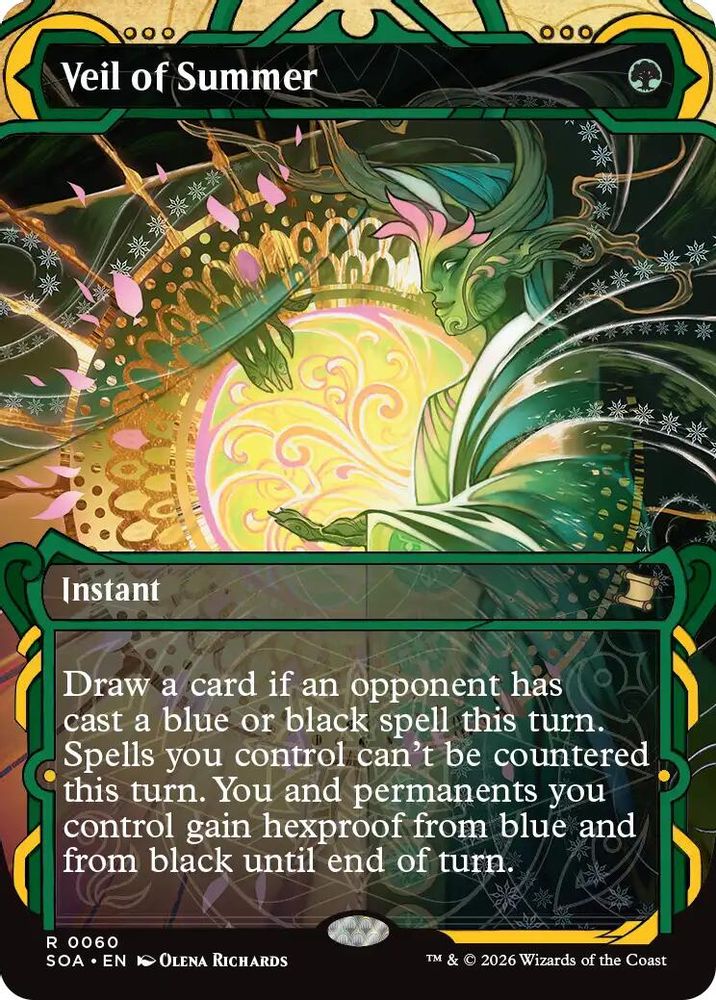 Veil of Summer · 60 · Secrets of Strixhaven: Mystical Archive · Non-foil