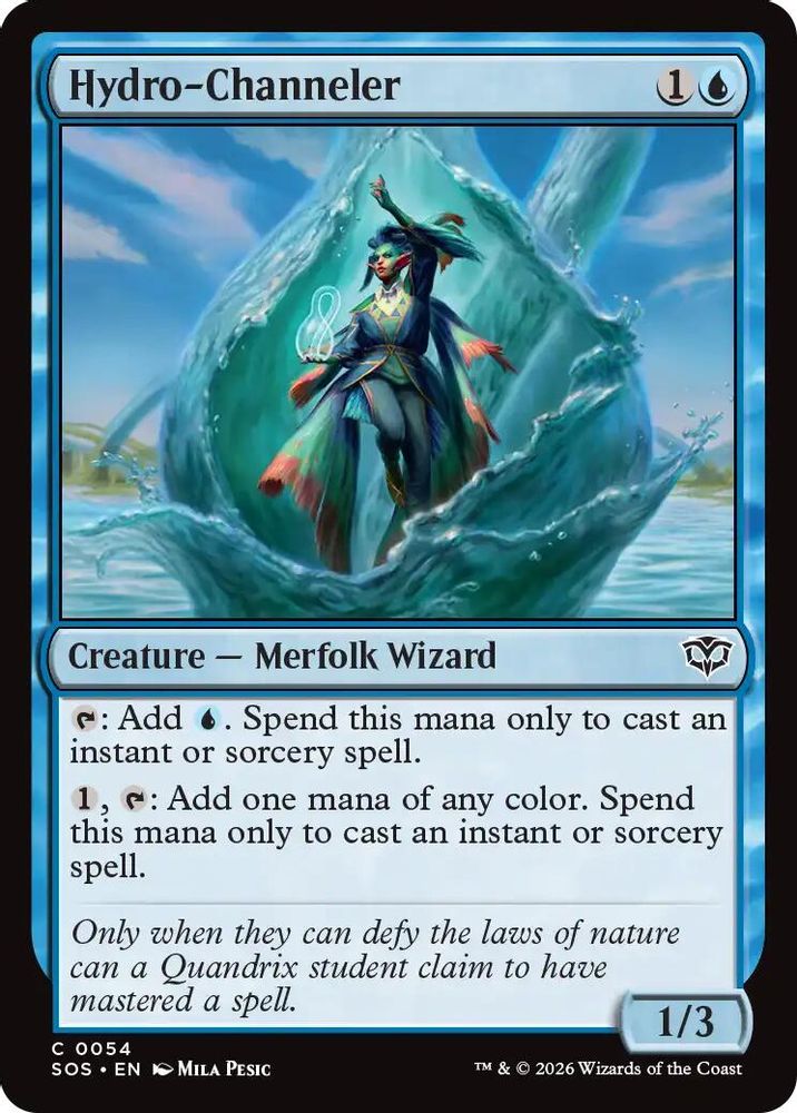Hydro-Channeler · 54 · Secrets of Strixhaven · Foil