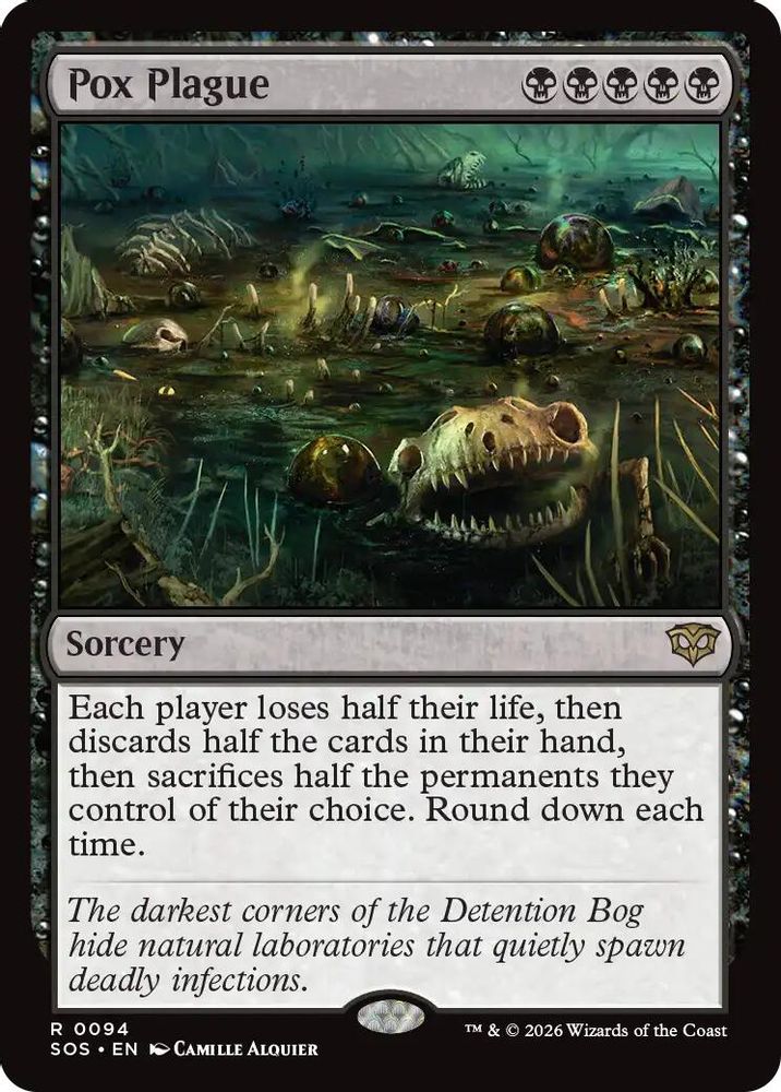 Pox Plague · 94 · Secrets of Strixhaven · Foil