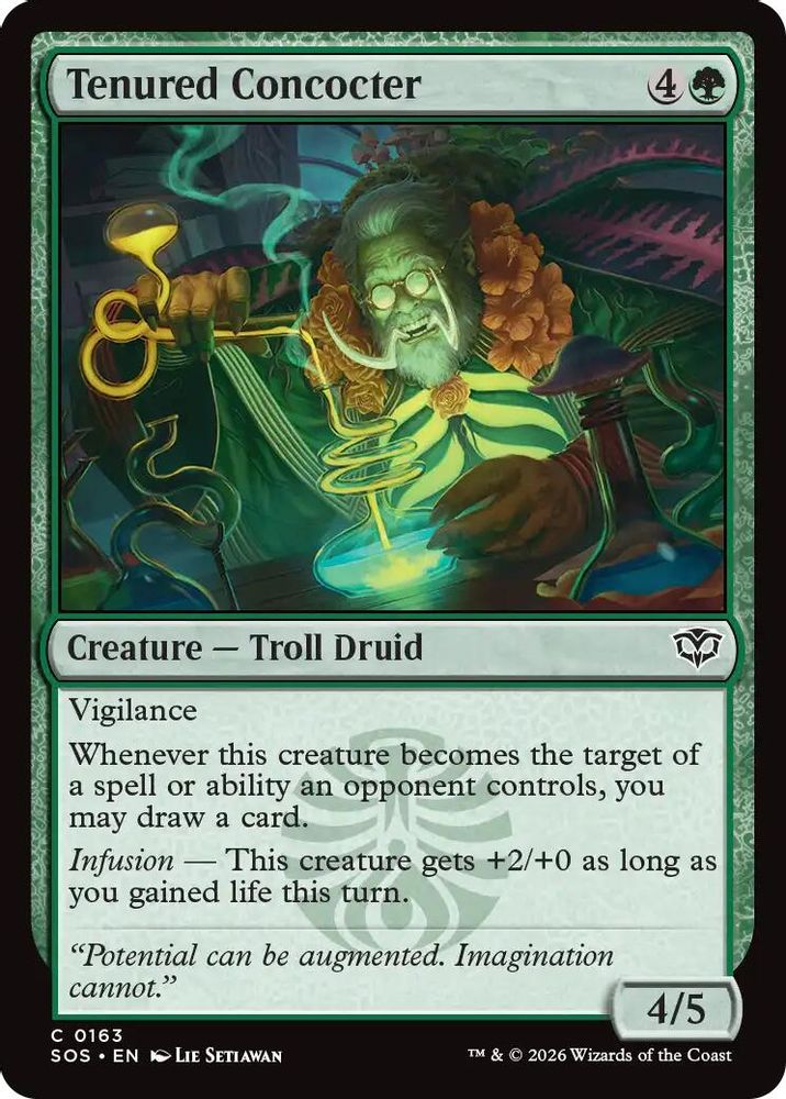 Tenured Concocter · 163 · Secrets of Strixhaven · Foil