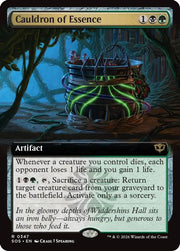 Cauldron of Essence (Extended Art) · 347 · Secrets of Strixhaven · Non-foil