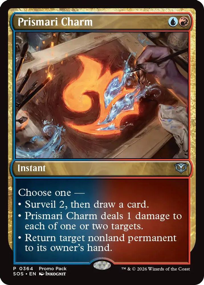 Prismari Charm · 364 · Promo Pack: Secrets of Strixhaven · Foil