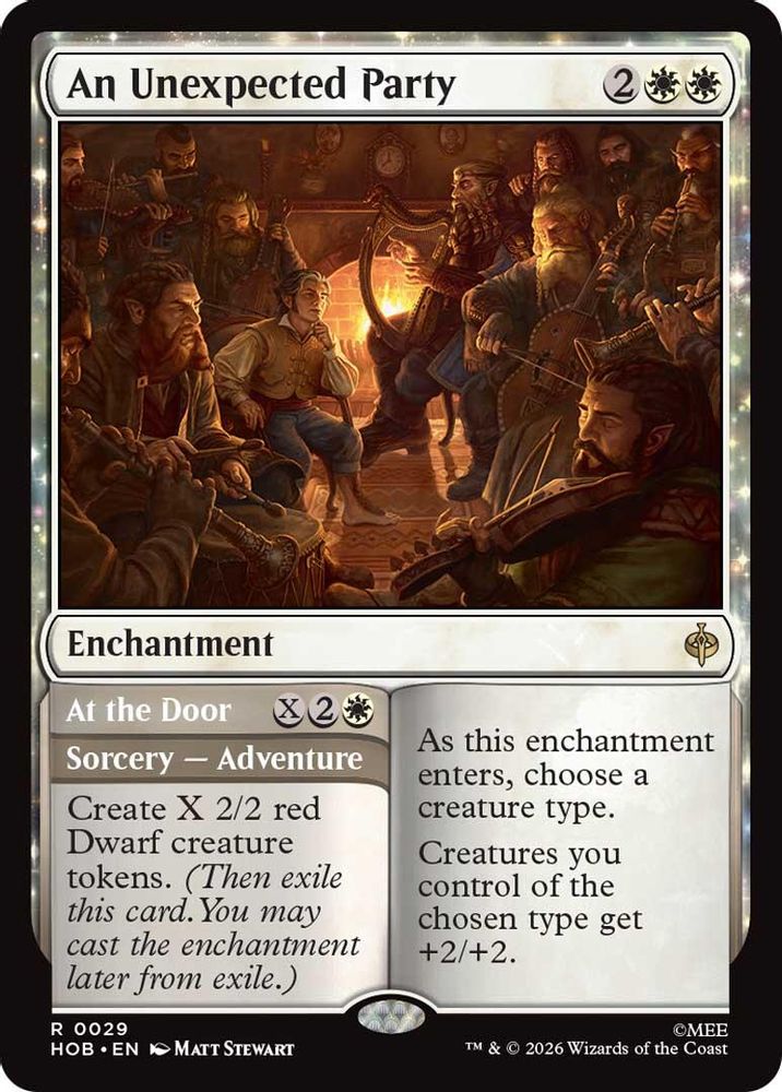 An Unexpected Party · 29 · The Hobbit · Non-foil