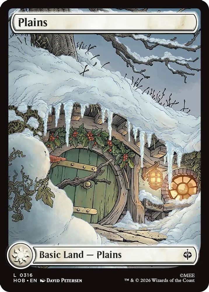 Plains (0316) · 316 · The Hobbit · Non-foil
