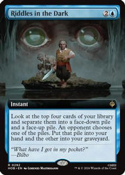 Riddles in the Dark (Extended Art) · 292 · HOB · Non-foil