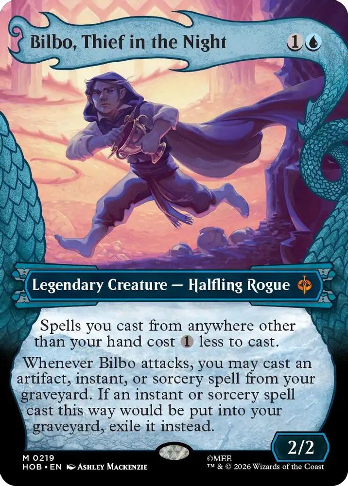 Bilbo, Thief in the Night (Showcase) · 219 · The Hobbit · Foil