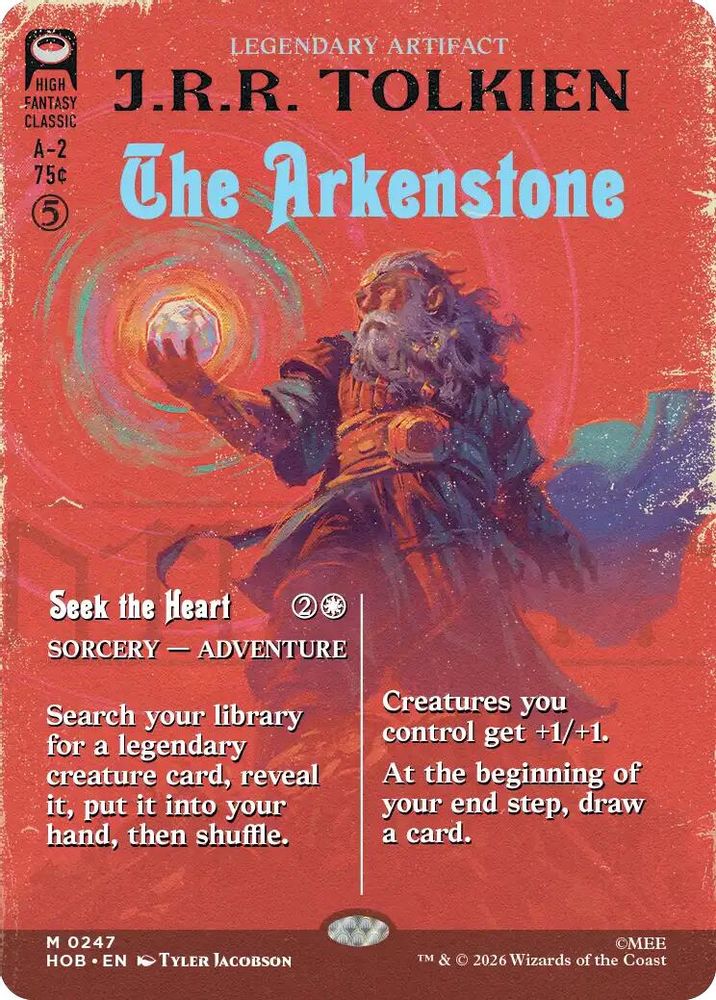 The Arkenstone (Borderless) · 247 · The Hobbit · Non-foil