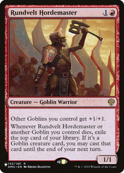 Rundvelt Hordemaster · 142 · The List Reprints · Non-foil
