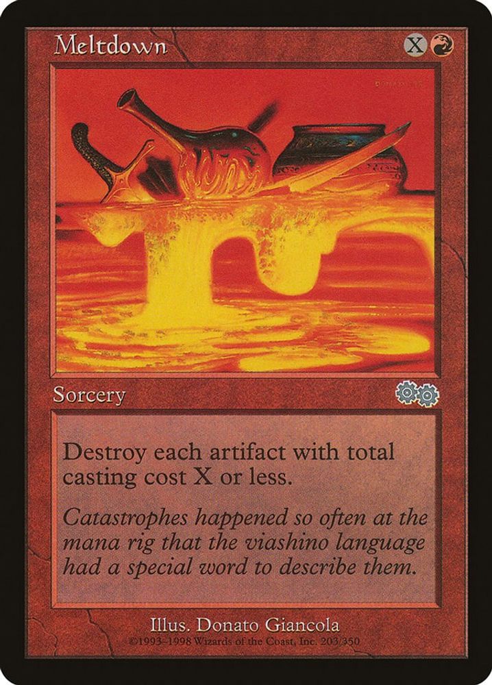 Meltdown · 203 · USG · Non-foil