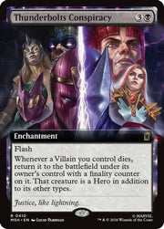 Thunderbolts Conspiracy (Extended Art) · 410 · Marvel Super Heroes · Foil