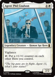 Agent Phil Coulson · 4 · Marvel Super Heroes · Foil