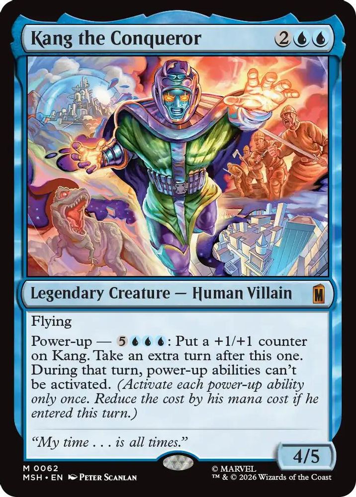 Kang the Conqueror · 62 · Marvel Super Heroes · Foil