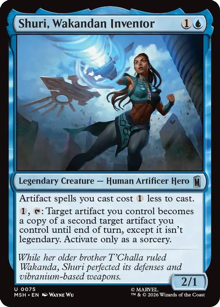Shuri, Wakandan Inventor · 75 · Marvel Super Heroes · Non-foil