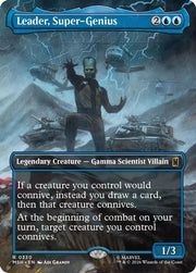 Leader, Super-Genius (Borderless) · 330 · Marvel Super Heroes · Foil