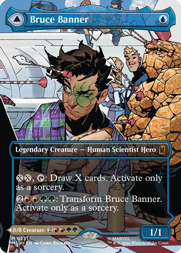 Bruce Banner (Borderless) (0331) · 331 · Marvel Super Heroes · Non-foil