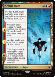 Armor Wars · 203 · Marvel Super Heroes · Foil