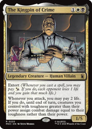 The Kingpin of Crime · 220 · Marvel Super Heroes · Foil