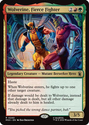 Wolverine, Fierce Fighter · 240 · Marvel Super Heroes · Non-foil