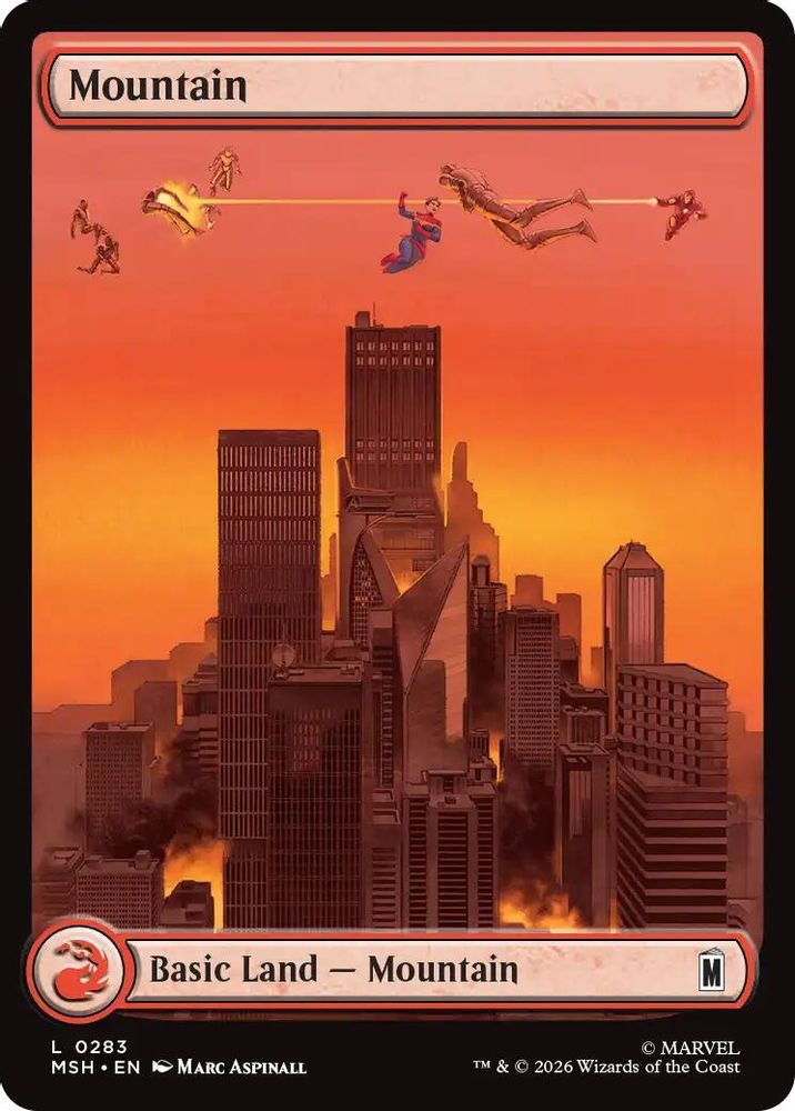 Mountain (0283) · 283 · Marvel Super Heroes · Foil