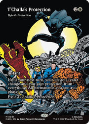 T'Challa's Protection - Teferi's Protection (Borderless) · 51 · MAR · Non-foil