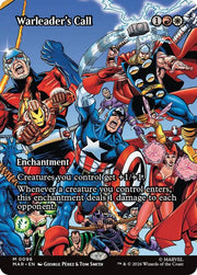 Warleader's Call (Borderless) · 96 · Marvel Universe Eternal-Legal · Foil
