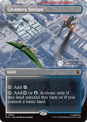 Gleaming Bastion (Borderless) · 382 · Marvel Super Heroes · Non-foil
