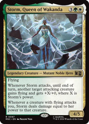 Storm, Queen of Wakanda · 97 · Commander: Marvel Super Heroes · Surge Foil