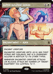 Super-Soldier Serum (Borderless) · 299 · Marvel Super Heroes · Foil