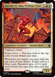 Daredevil, Man Without Fear · 213 · Marvel Super Heroes · Non-foil