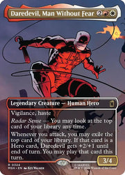 Daredevil, Man Without Fear (Borderless) (0324) · 324 · Marvel Super Heroes · Non-foil