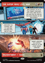 The Super Hero Civil War (Borderless) · 308 · Marvel Super Heroes · Foil