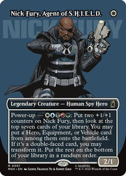 Nick Fury, Agent of S.H.I.E.L.D. (Borderless) (0357) · 357 · Marvel Super Heroes · Foil