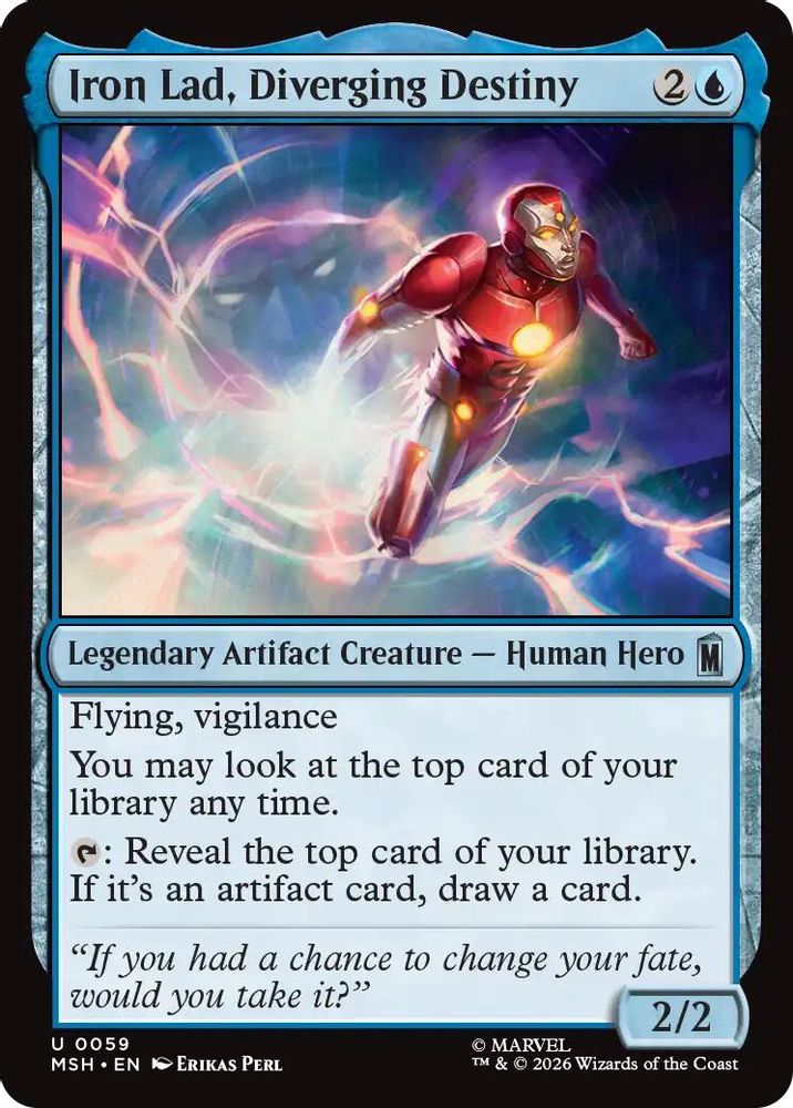 Iron Lad, Diverging Destiny · 59 · Marvel Super Heroes · Non-foil