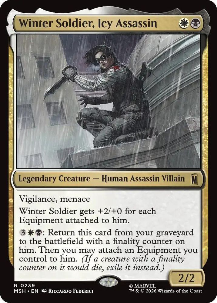 Winter Soldier, Icy Assassin · 239 · Marvel Super Heroes · Non-foil