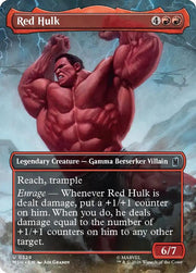 Red Hulk (Borderless) · 329 · Marvel Super Heroes · Non-foil