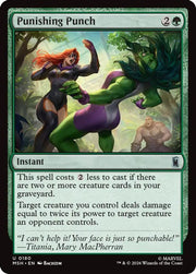 Punishing Punch · 180 · Marvel Super Heroes · Foil