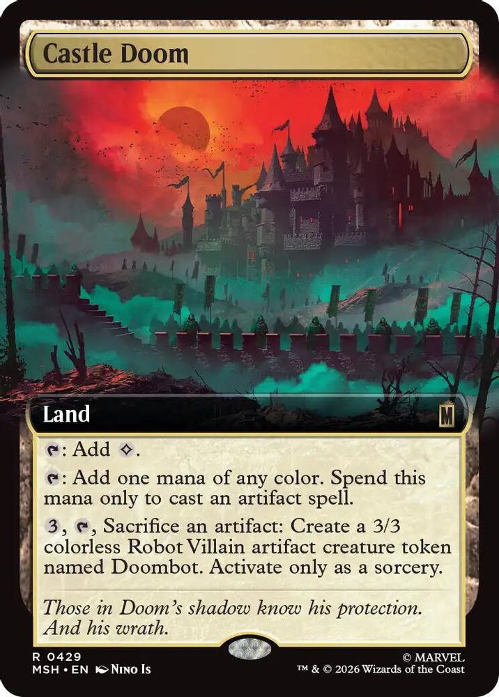 Castle Doom (Extended Art) · 429 · Marvel Super Heroes · Foil