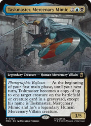 Taskmaster, Mercenary Mimic (Extended Art) · 425 · Marvel Super Heroes · Foil